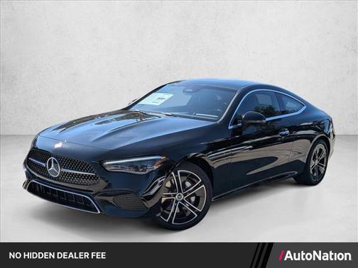 Black 2026 Mercedes-Benz CLE 300 4MATIC Coupe