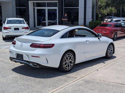 Moonlight White 2023 Mercedes-Benz E-Class E 450