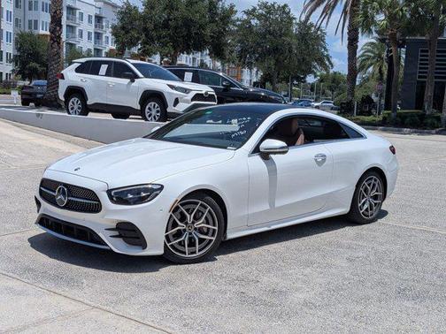 Moonlight White 2023 Mercedes-Benz E-Class E 450