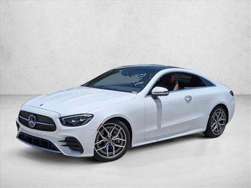 Moonlight White 2023 Mercedes-Benz E-Class E 450