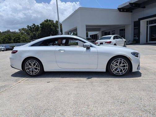 Moonlight White 2023 Mercedes-Benz E-Class E 450