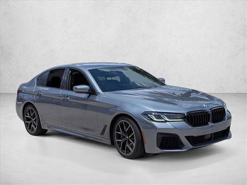 Bluestone Metallic 2021 BMW M550 i Xdrive
