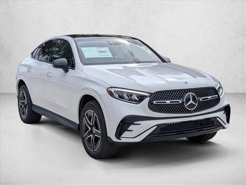 Polar White 2026 Mercedes-Benz GLC 300 4MATIC Coupe