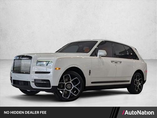 White 2022 Rolls-Royce Cullinan Black Badge