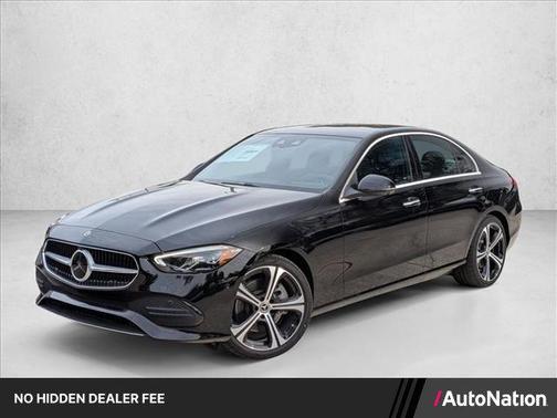 Black 2026 Mercedes-Benz C-Class C 300 4MATIC