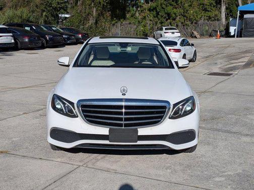 Polar White [White] 2017 Mercedes-Benz E-Class 4MATIC