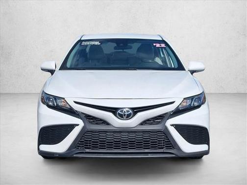 White 2022 Toyota Camry SE
