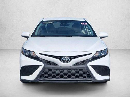 White 2022 Toyota Camry SE