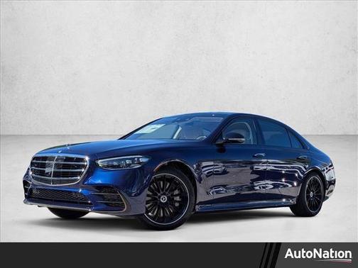 MANUFAKTUR Mystic Blue Metallic 2026 Mercedes-Benz S-Class 4MATIC