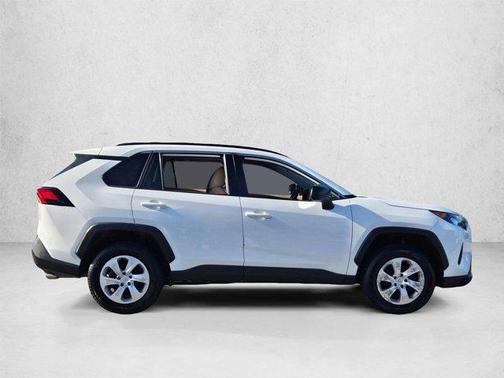 Super White 2019 Toyota RAV4 LE