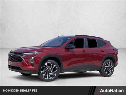 Crimson Metallic 2025 Chevrolet Trax FWD 2RS