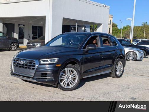 Moonlight Blue Met 2019 Audi Q5 2.0T Premium Plus