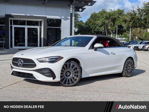 Polar White 2024 Mercedes-Benz CLE 300 4MATIC Cabriolet