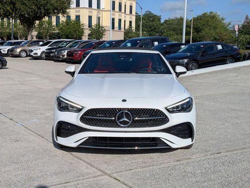 Polar White 2024 Mercedes-Benz CLE 300 4MATIC Cabriolet