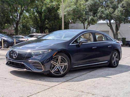 Nautical Blue Metallic 2023 Mercedes-Benz EQS 580 4MATIC