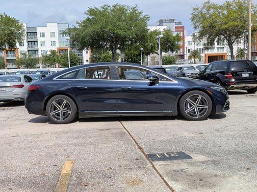 Nautical Blue Metallic 2023 Mercedes-Benz EQS 580 4MATIC