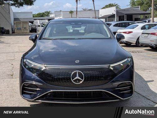 Nautical Blue Metallic 2023 Mercedes-Benz EQS 580 4MATIC