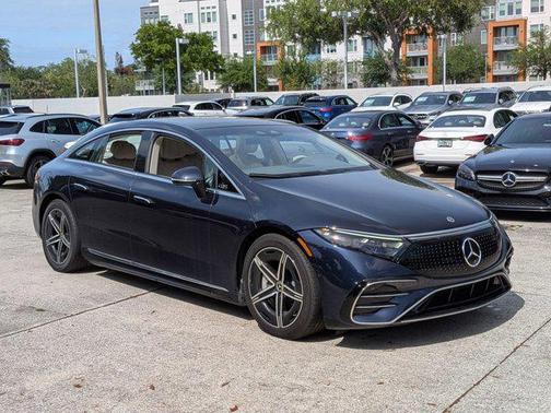 Nautical Blue Metallic 2023 Mercedes-Benz EQS 580 4MATIC