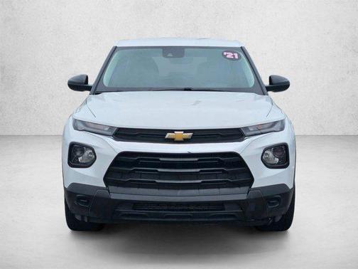 Summit White 2021 Chevrolet Trailblazer LS