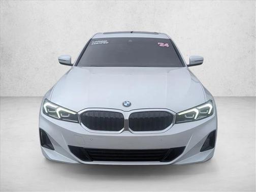 Mineral White Metallic 2024 BMW 330 330i