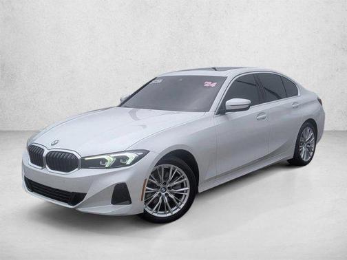 Mineral White Metallic 2024 BMW 330 330i