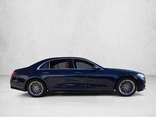 Nautical Blue Metallic 2022 Mercedes-Benz S-Class 4MATIC