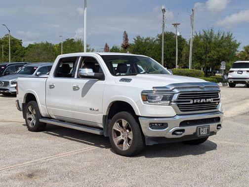 Bright White Clearcoat 2021 RAM 1500 Laramie