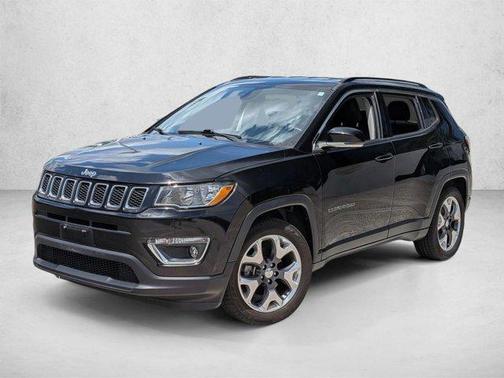 Diamond Black Crystal Pearlcoat 2020 Jeep Compass Limited