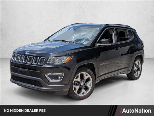 Diamond Black Crystal Pearlcoat 2020 Jeep Compass Limited
