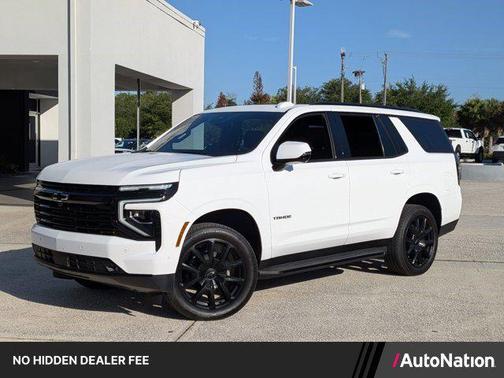 Summit White 2026 Chevrolet Tahoe 4WD RST