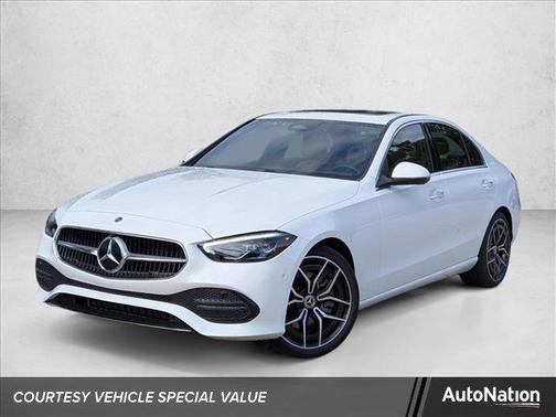 Polar White 2026 Mercedes-Benz C-Class C 300