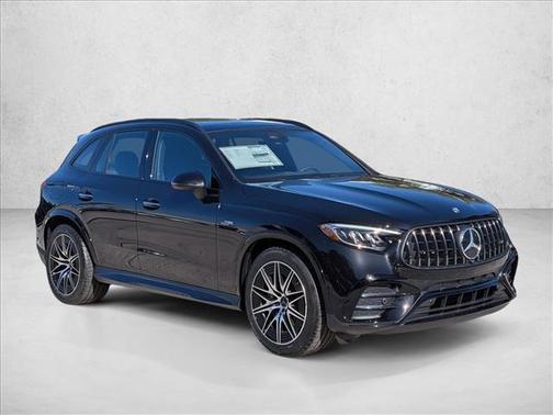Obsidian Black Metallic 2026 Mercedes-Benz AMG GLC 43 4MATIC