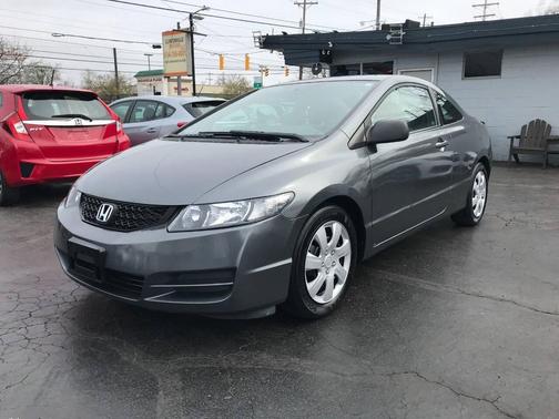 Polished Metal Metallic 2010 Honda Civic LX