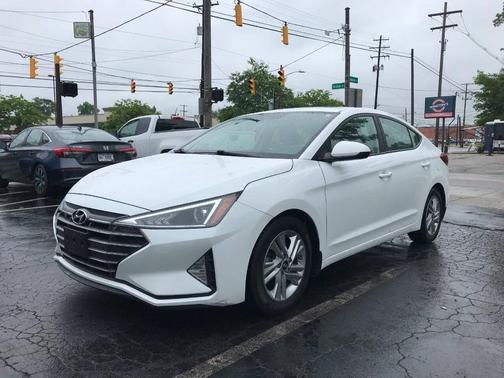 White 2020 Hyundai ELANTRA Value Edition