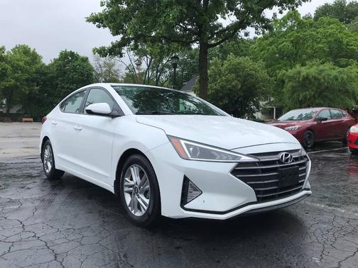 White 2020 Hyundai ELANTRA Value Edition