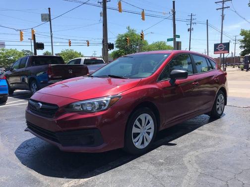 Burgundy 2020 Subaru Impreza 5-Door