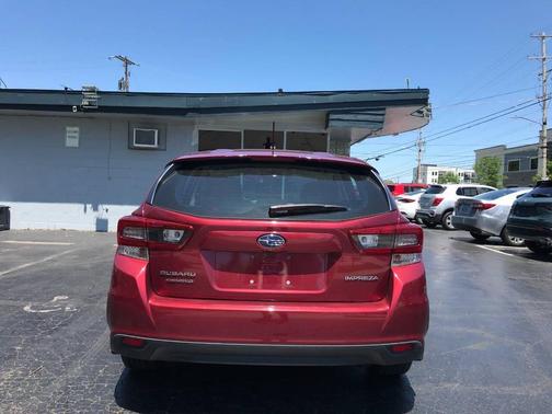 Burgundy 2020 Subaru Impreza 5-Door