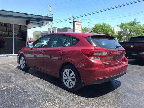 Burgundy 2020 Subaru Impreza 5-Door