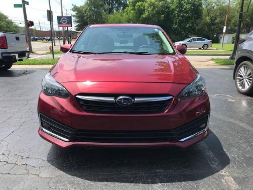 Burgundy 2017 Subaru Impreza 2.0i Premium
