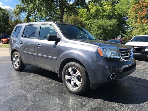 Gray 2014 Honda Pilot EX-L