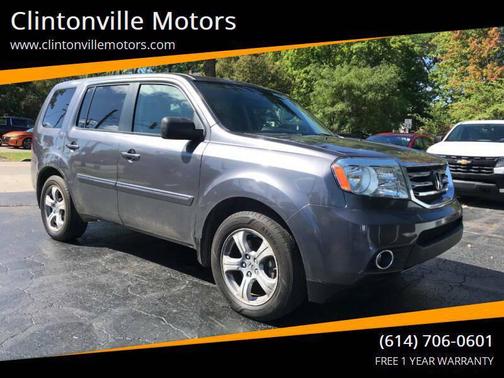 Gray 2014 Honda Pilot EX-L