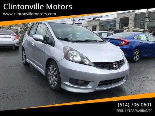 Alabaster Silver Metallic 2012 Honda Fit Sport