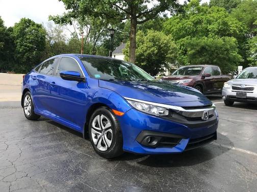 Blue 2016 Honda Civic LX
