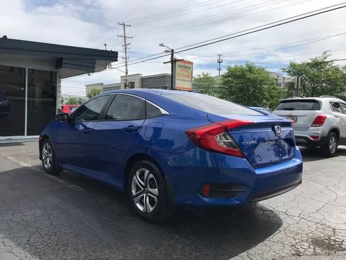 Blue 2016 Honda Civic LX