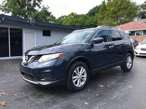 Blue 2016 Nissan Rogue SV