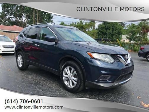 Blue 2016 Nissan Rogue SV