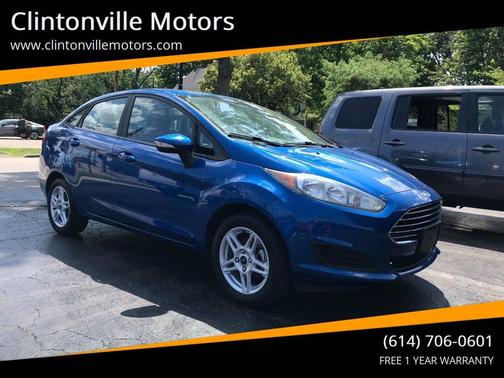 Blue 2018 Ford Fiesta SE 4dr Sedan