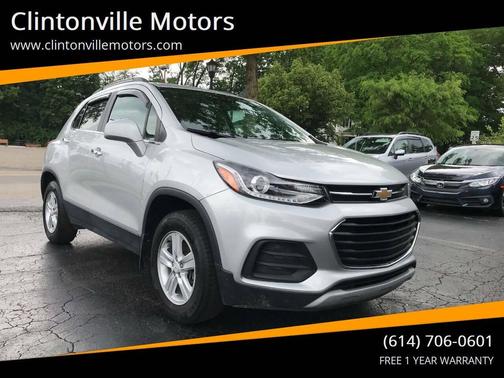 Silver 2019 Chevrolet Trax LT