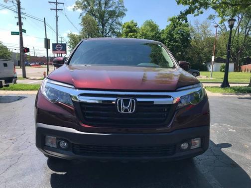 Burgundy 2017 Honda Ridgeline RTS