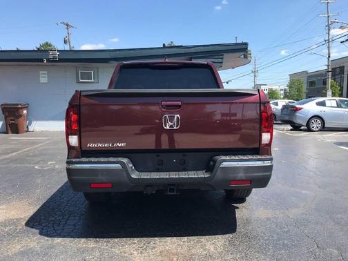 Burgundy 2017 Honda Ridgeline RTS